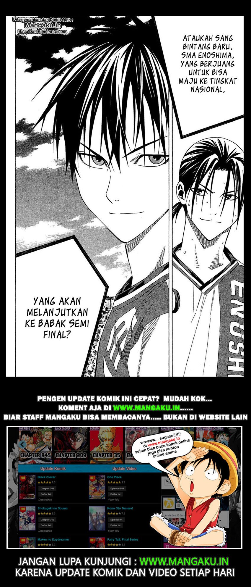 Area no Kishi Chapter 112 Bahasa Indonesia
