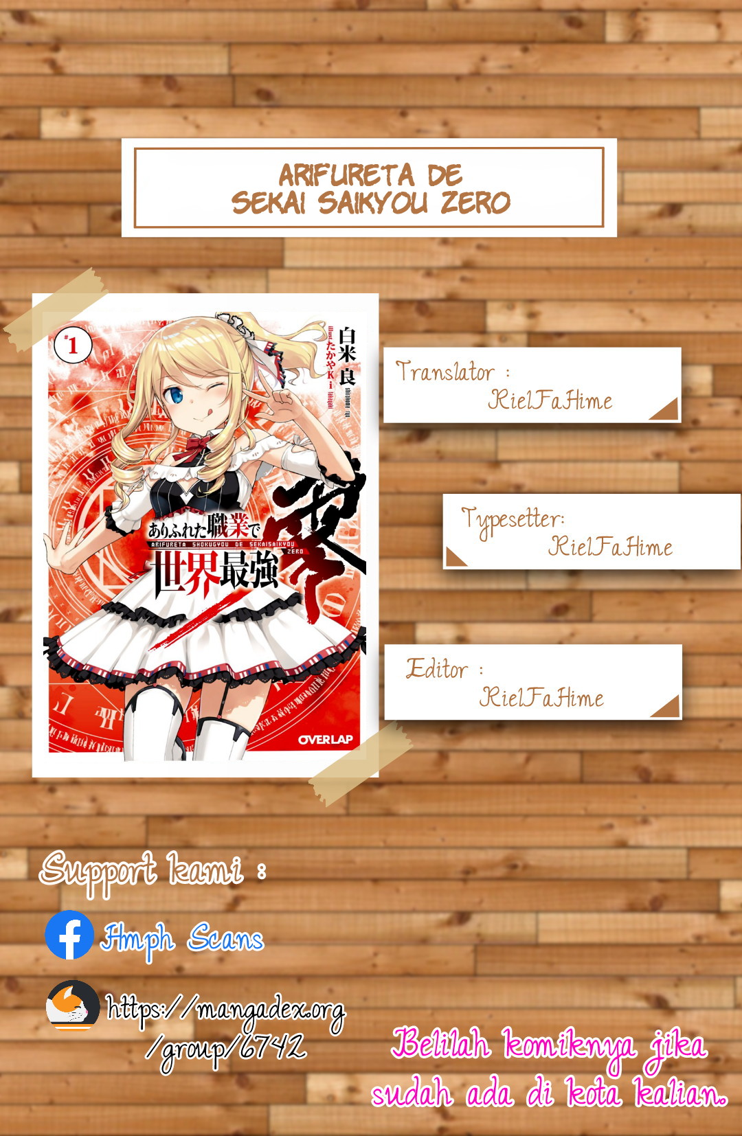 Arifureta Shokugyou de Sekai Saikyou Zero Chapter 02 Bahasa Indonesia