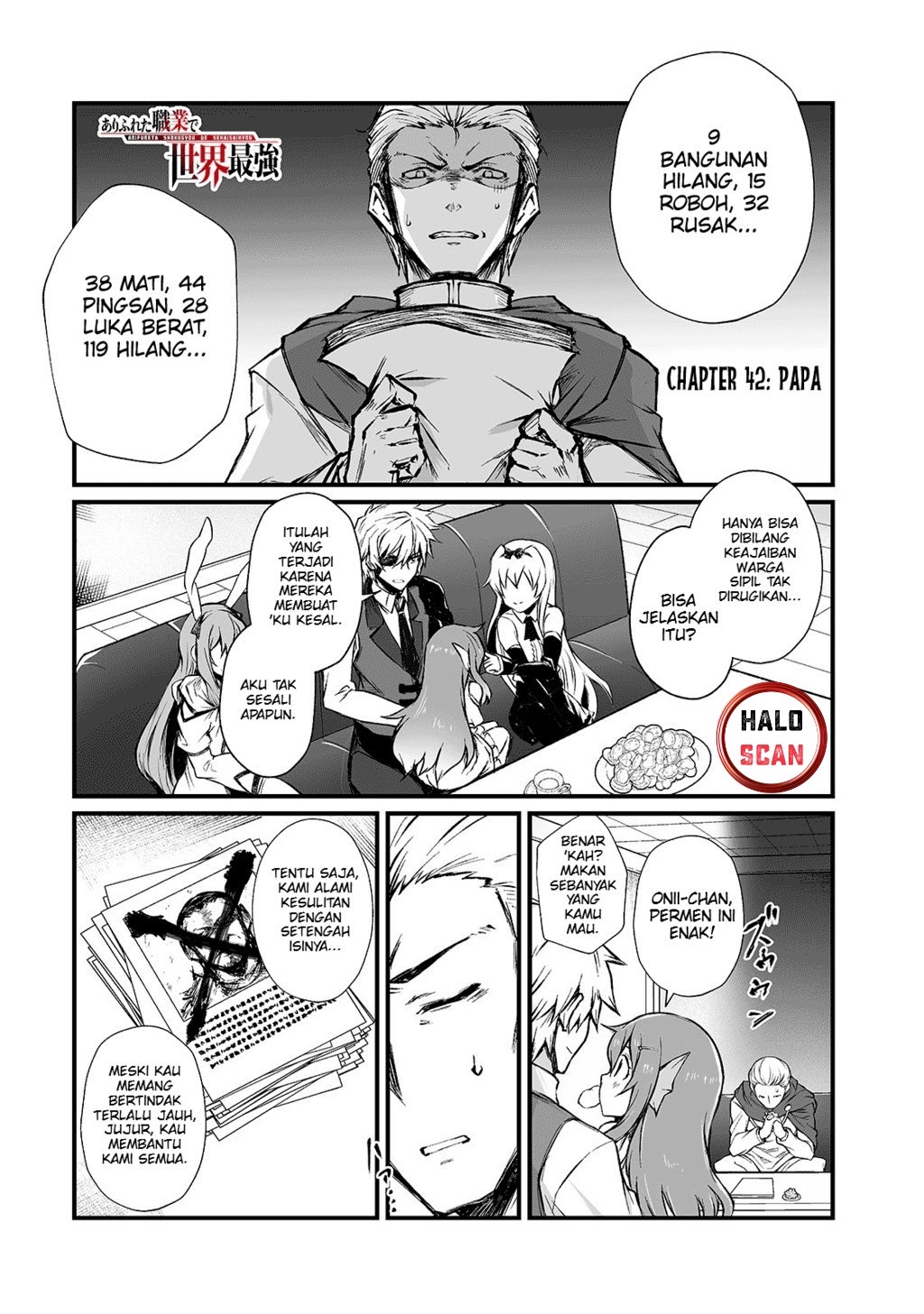 Arifureta Shokugyou de Sekai Saikyou chapter 42