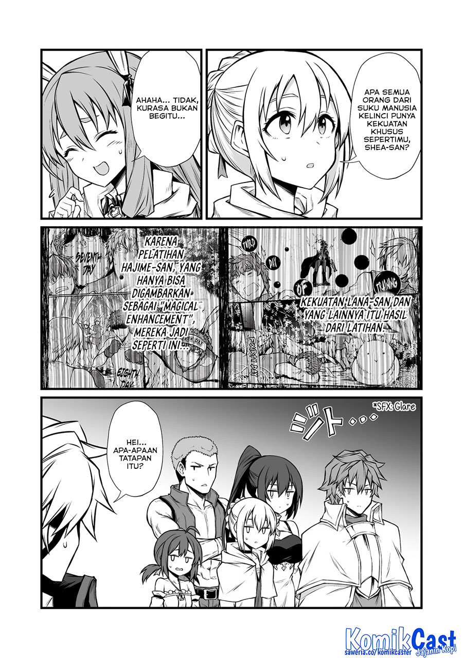 Arifureta Shokugyou de Sekai Saikyou Chapter 87 Bahasa Indonesia