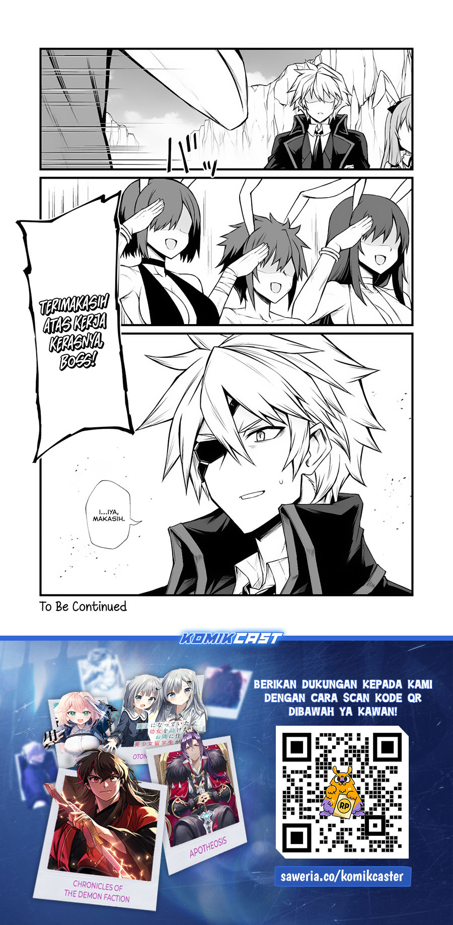 Arifureta Shokugyou de Sekai Saikyou Chapter 87 Bahasa Indonesia