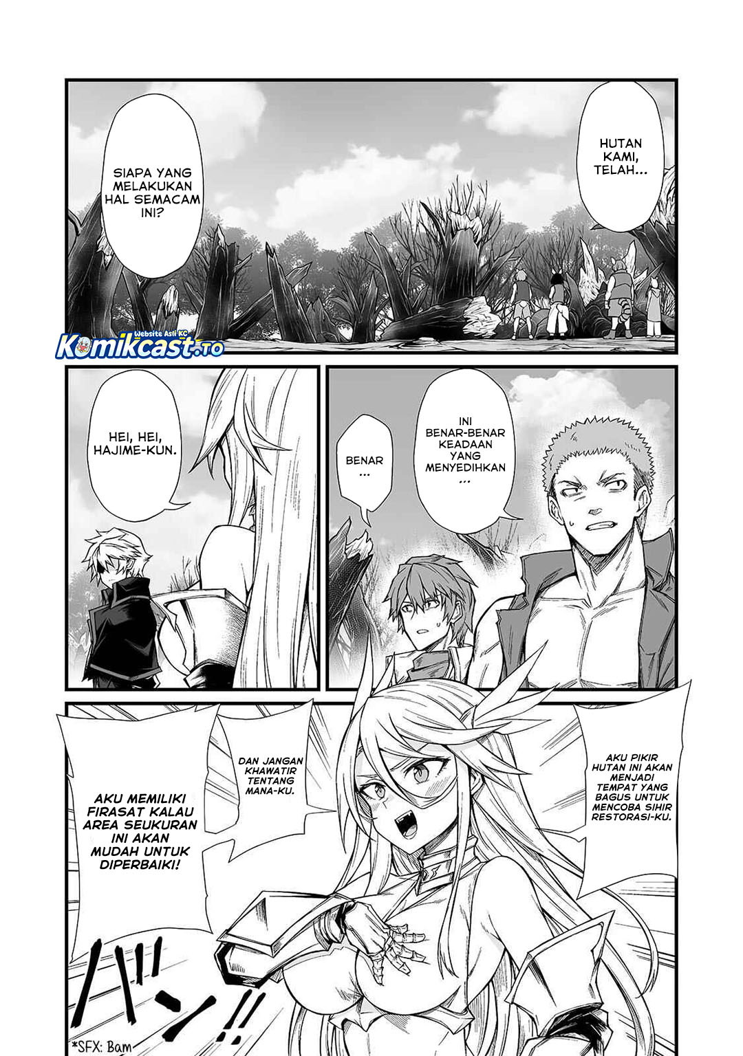 Arifureta Shokugyou de Sekai Saikyou Chapter 89 Bahasa Indonesia