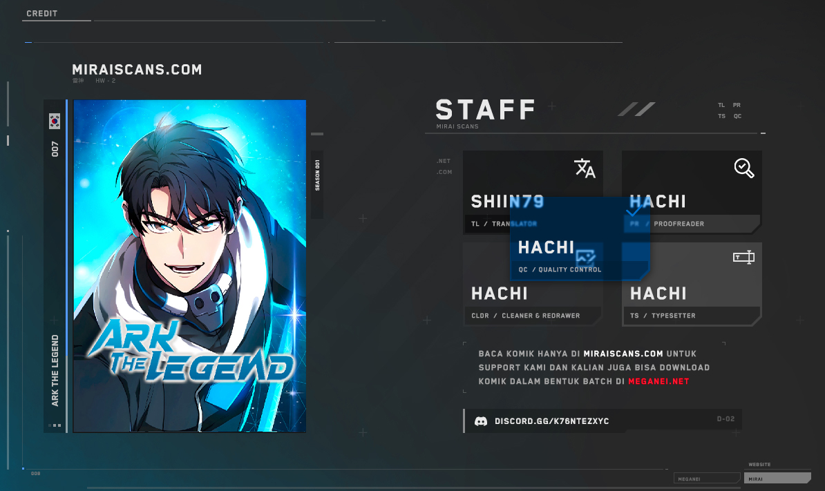 Ark The Legend Chapter 07 Bahasa Indonesia