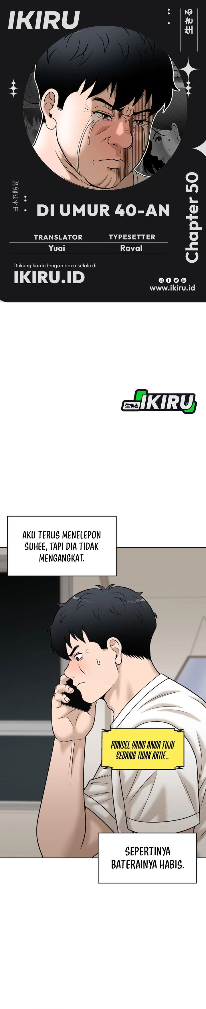 Around Forty Chapter 50 Bahasa Indonesia