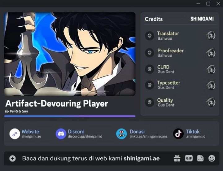 Artifact-Devouring Player Chapter 08 Bahasa Indonesia