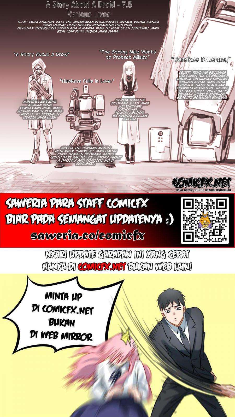 Aru Doroido no o Hanashi Chapter 07.5 Bahasa Indonesia