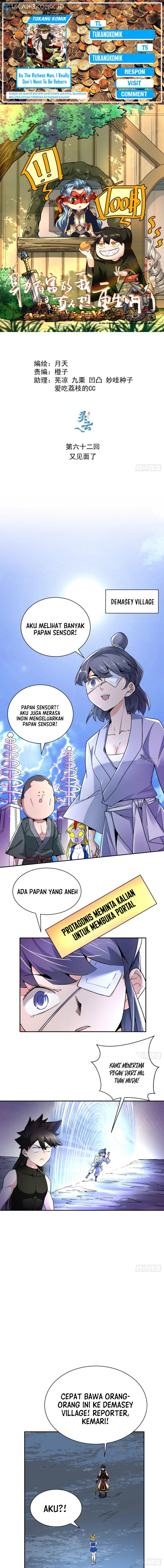 As The Richest Man, I Really Don’t Want To Be Reborn chapter 62