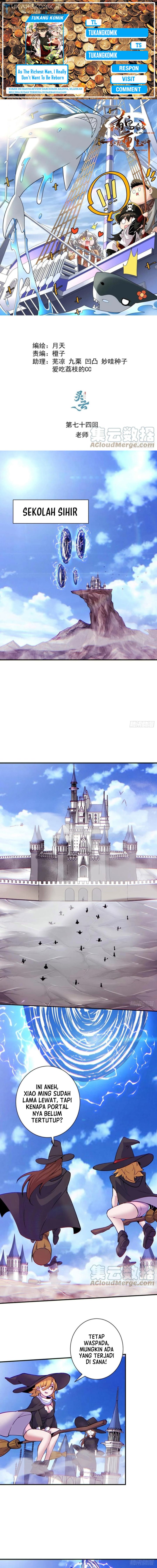 As The Richest Man, I Really Don’t Want To Be Reborn chapter 74