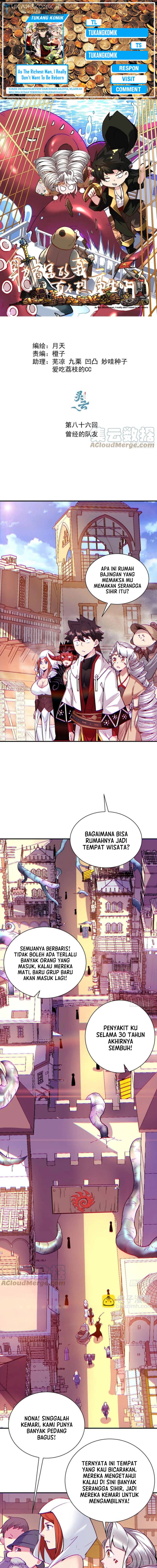As The Richest Man, I Really Don’t Want To Be Reborn chapter 86