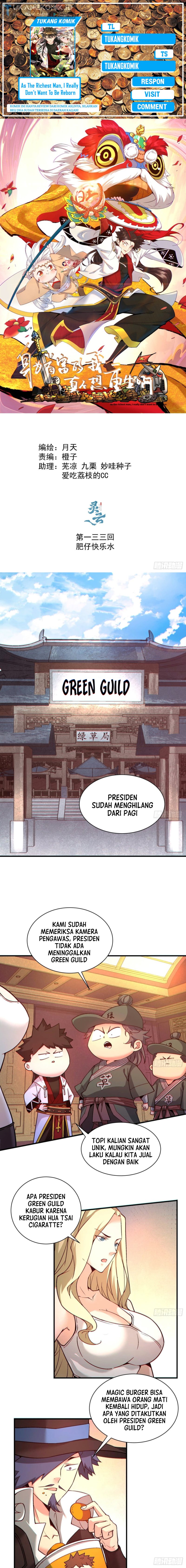 As The Richest Man, I Really Don’t Want To Be Reborn chapter 133