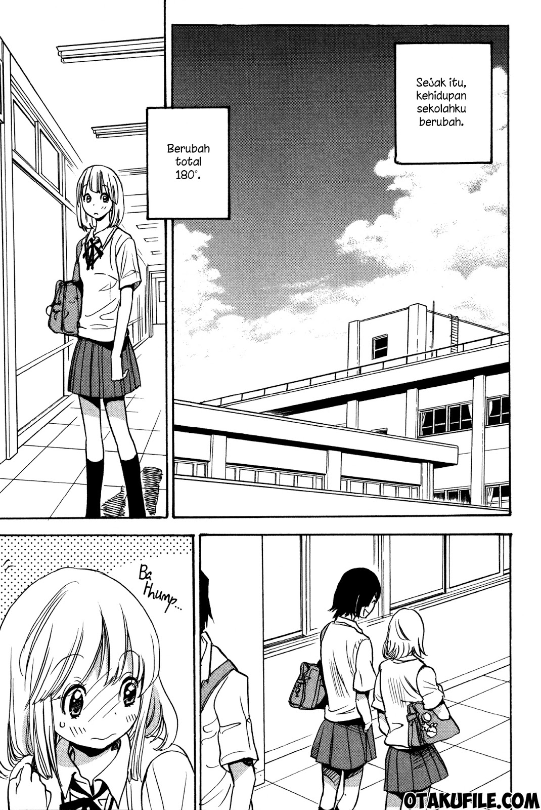 Asagao to Kase-san Chapter 01 Bahasa Indonesia