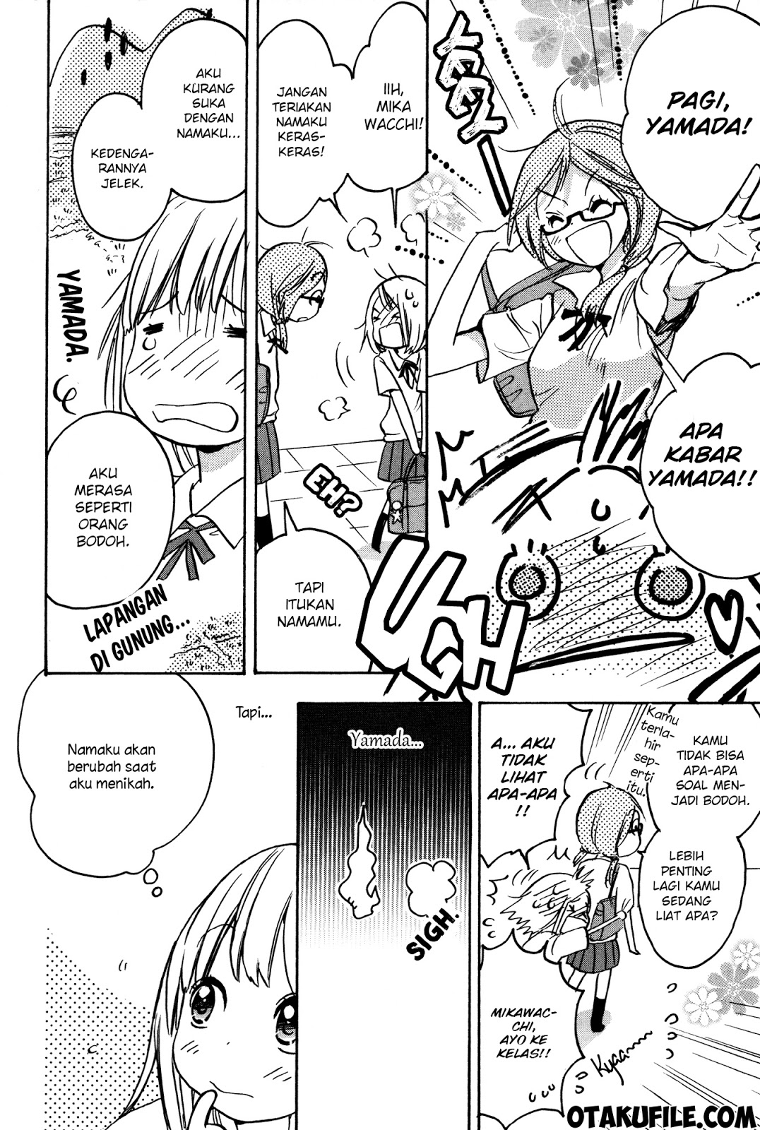 Asagao to Kase-san Chapter 01 Bahasa Indonesia