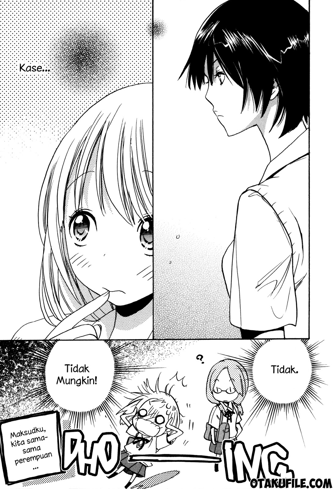Asagao to Kase-san Chapter 01 Bahasa Indonesia
