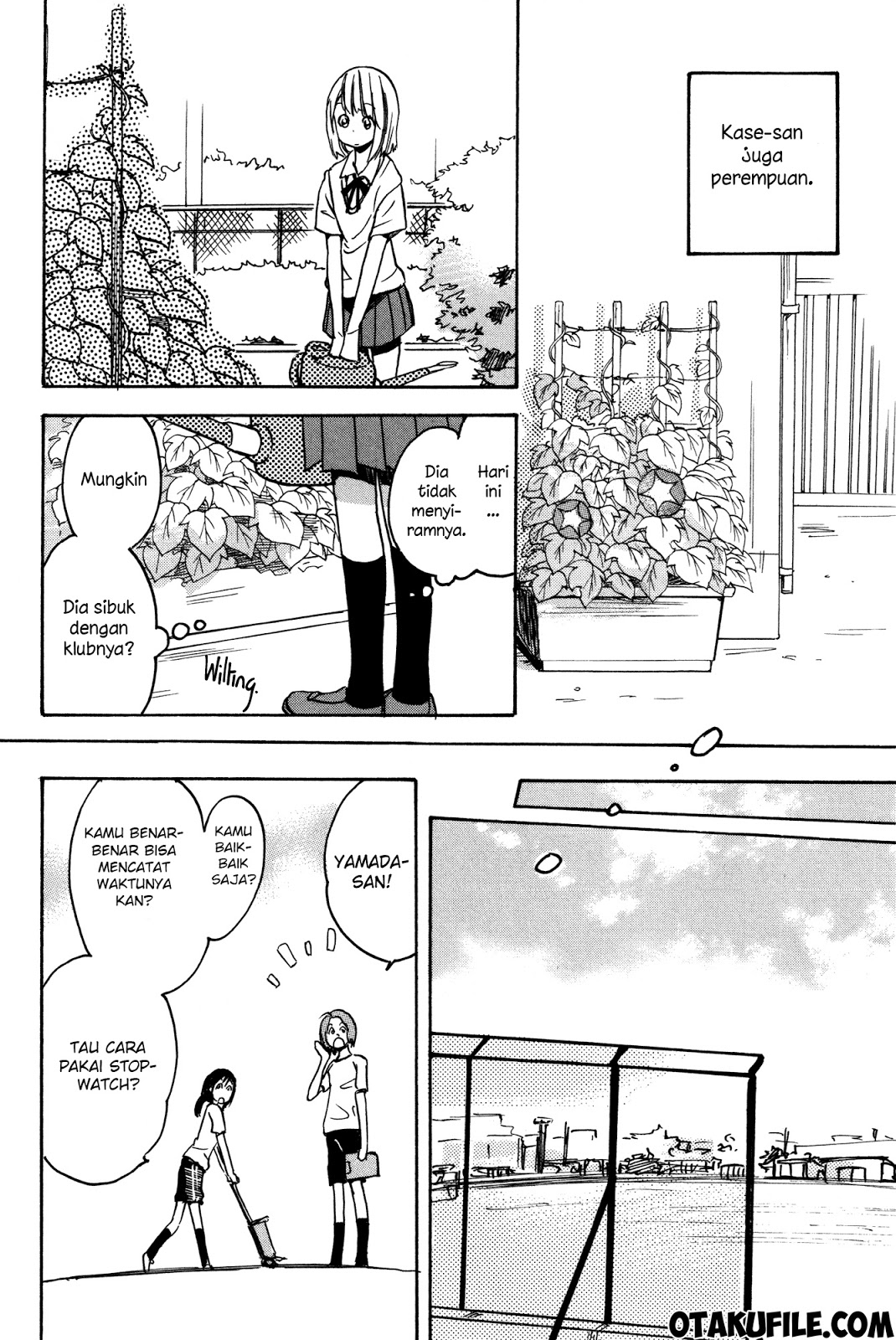 Asagao to Kase-san Chapter 01 Bahasa Indonesia