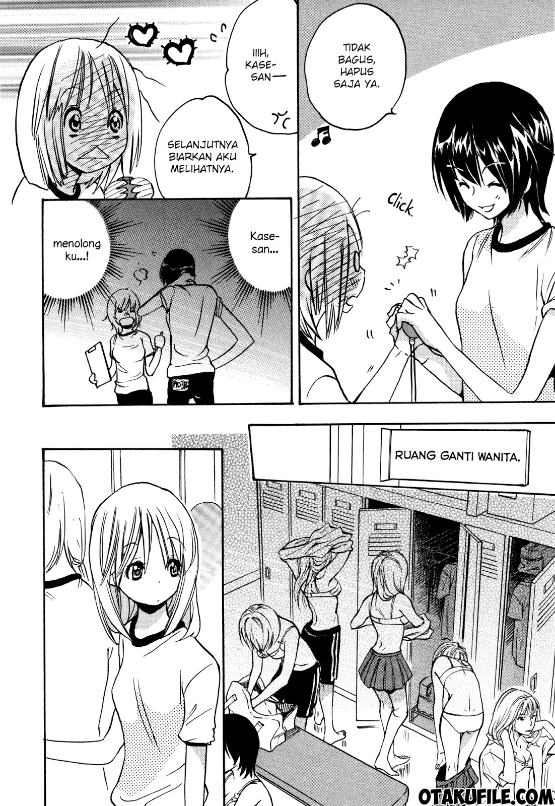Asagao to Kase-san Chapter 01 Bahasa Indonesia
