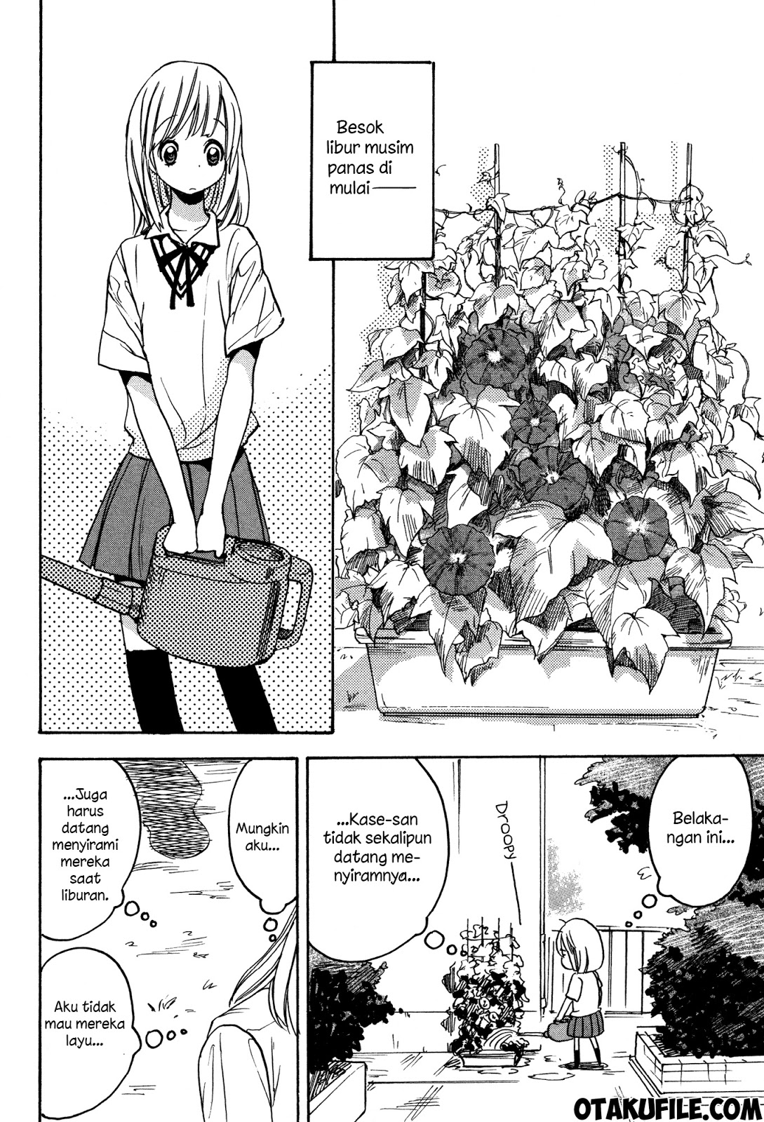 Asagao to Kase-san Chapter 01 Bahasa Indonesia