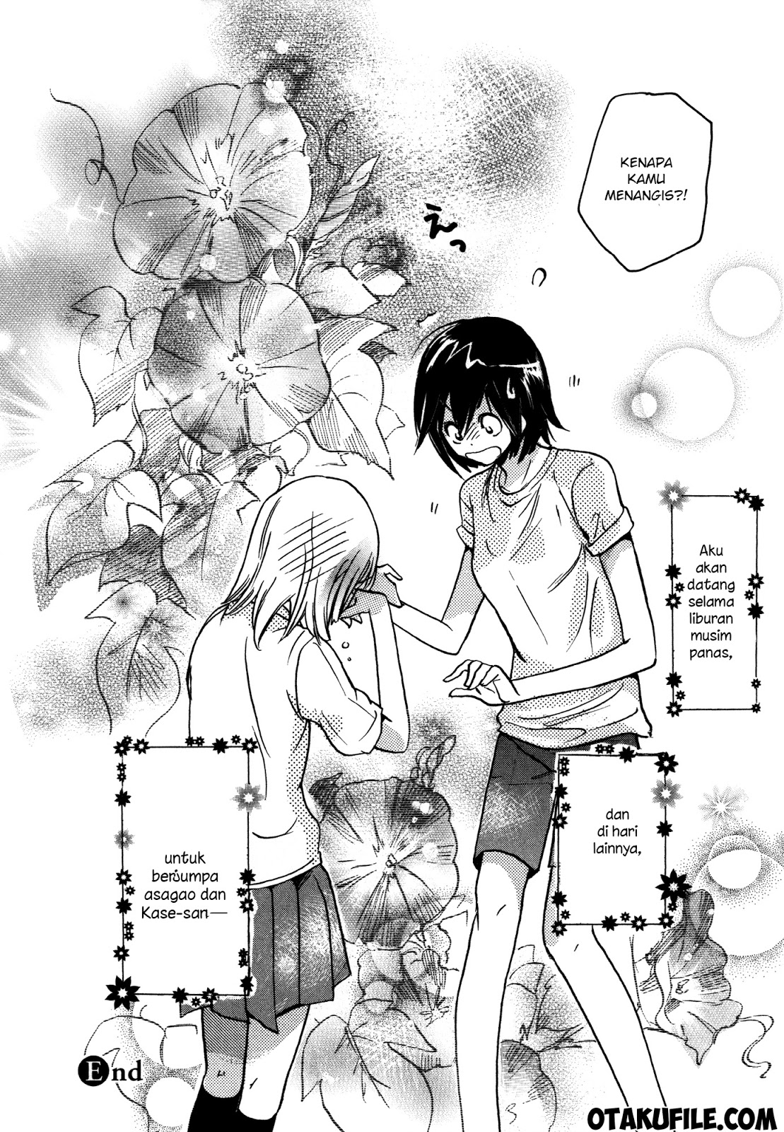 Asagao to Kase-san Chapter 01 Bahasa Indonesia