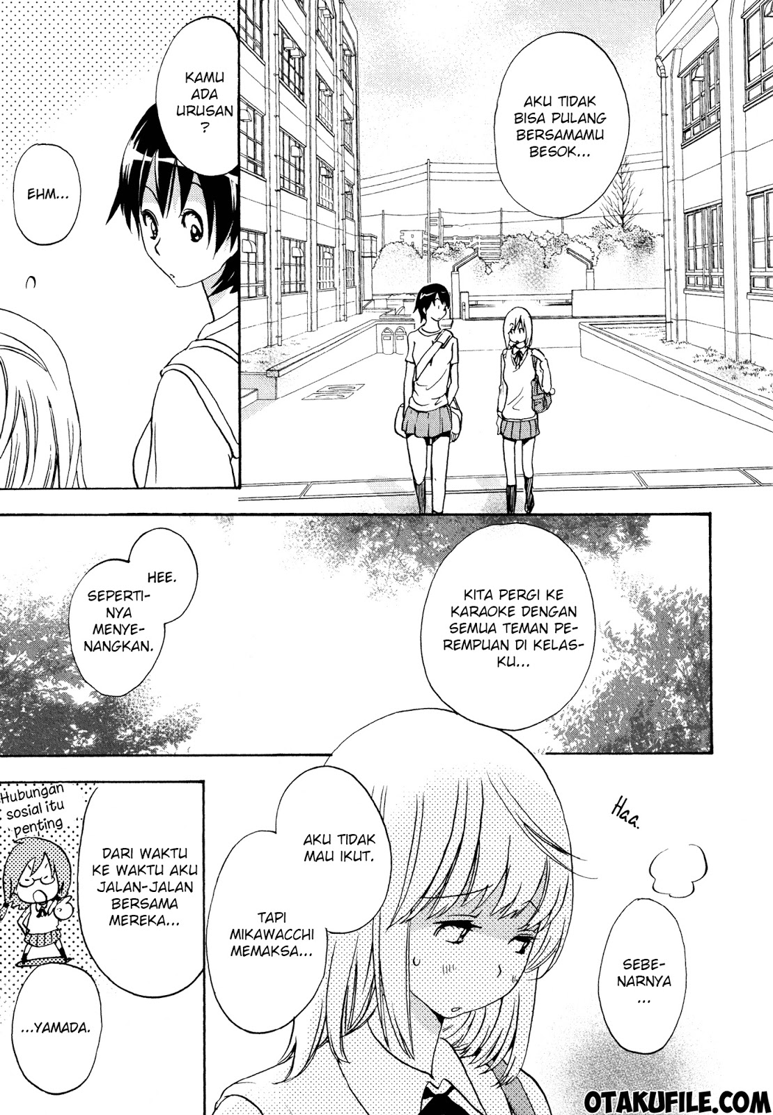 Asagao to Kase-san chapter 3
