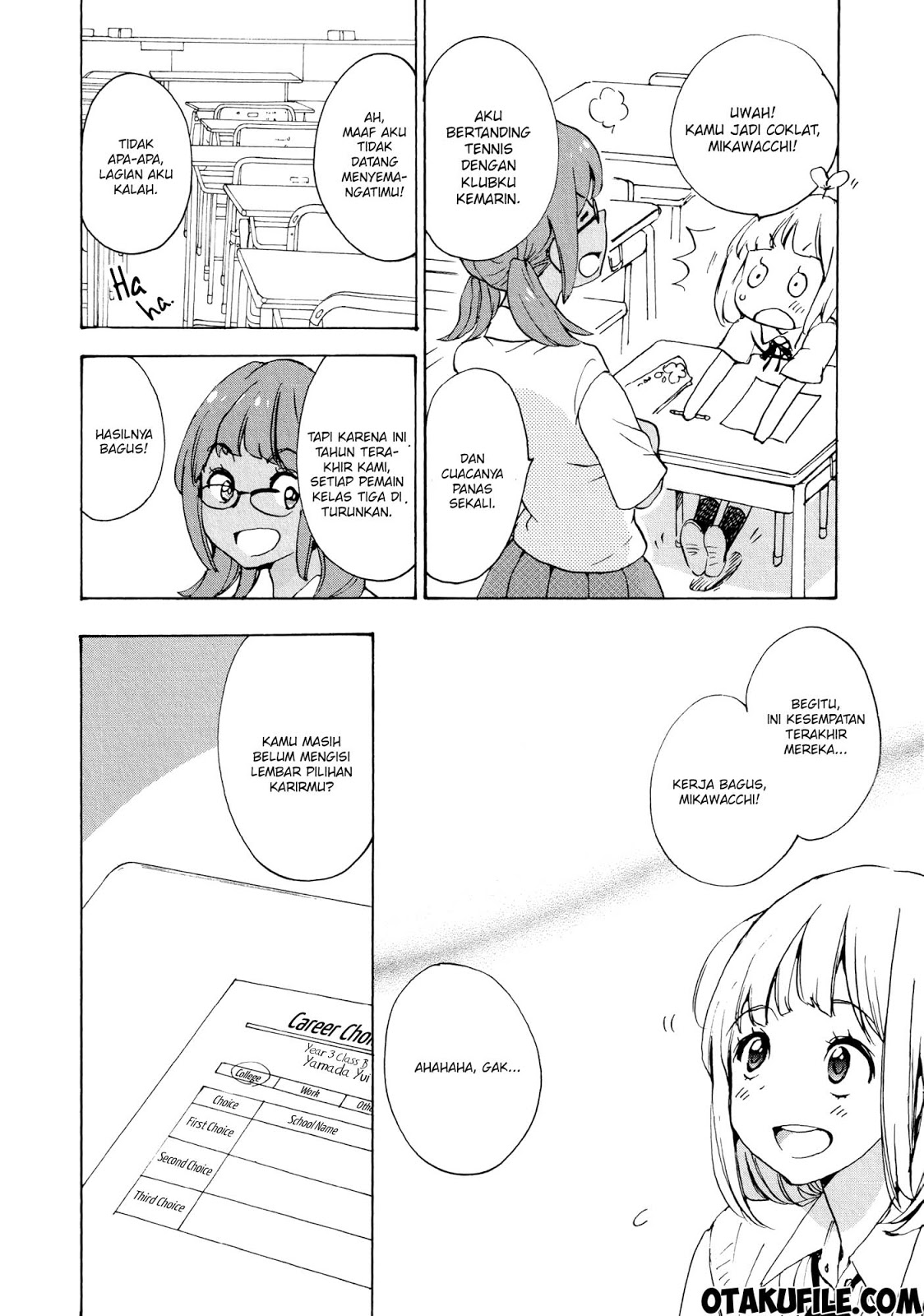 Asagao to Kase-san Chapter 11 Bahasa Indonesia