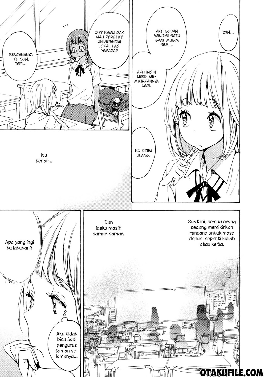 Asagao to Kase-san Chapter 11 Bahasa Indonesia