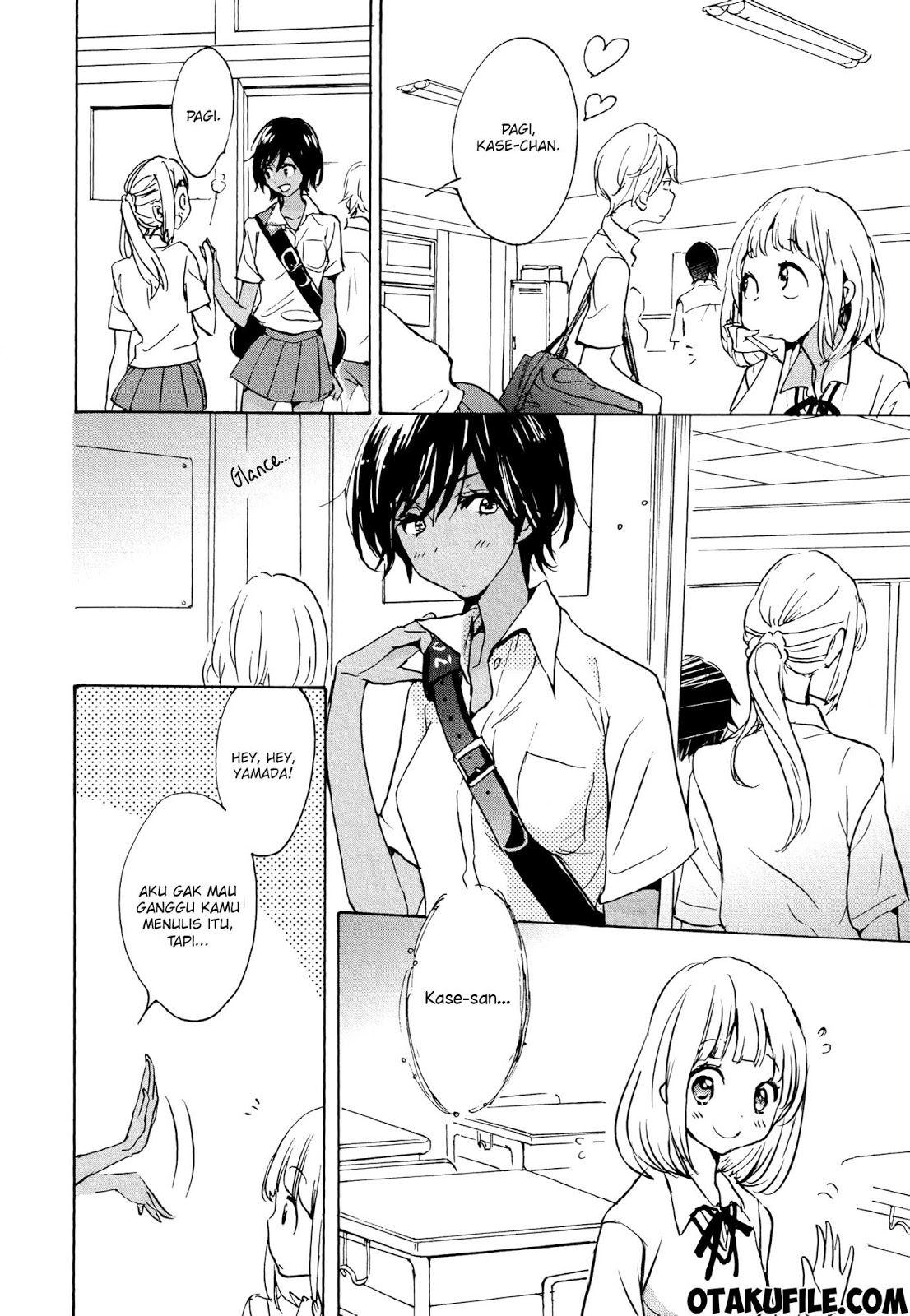 Asagao to Kase-san Chapter 11 Bahasa Indonesia