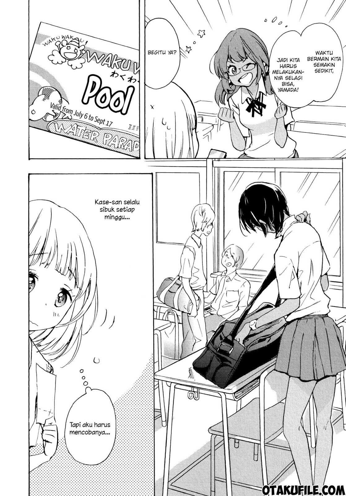 Asagao to Kase-san Chapter 11 Bahasa Indonesia