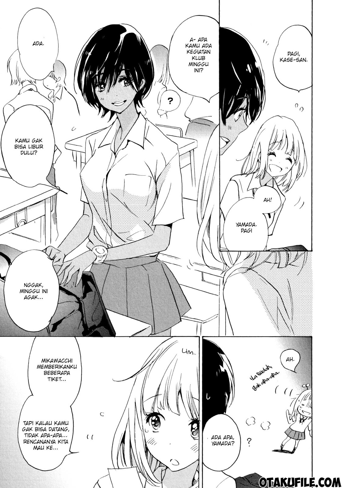 Asagao to Kase-san Chapter 11 Bahasa Indonesia