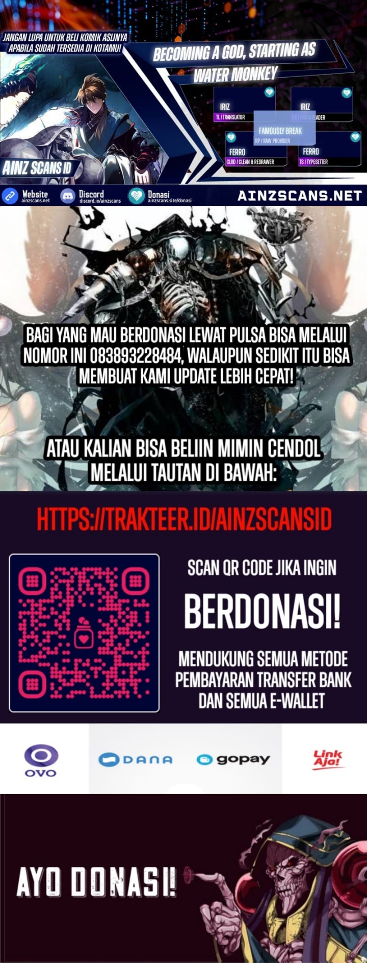 Ascension: From Water Spirit to Deity Chapter 04 Bahasa Indonesia