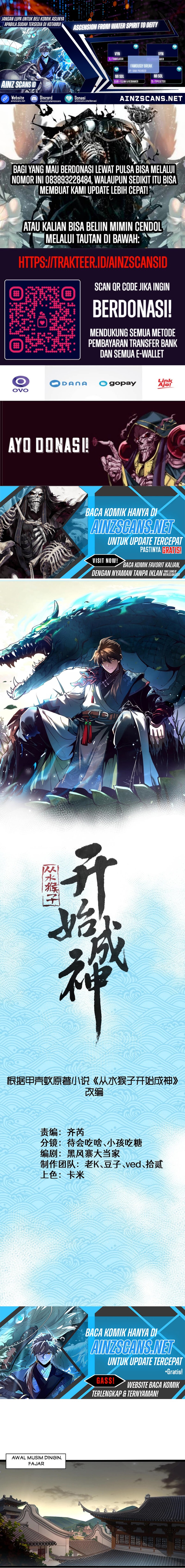 Ascension: From Water Spirit to Deity Chapter 37 Bahasa Indonesia