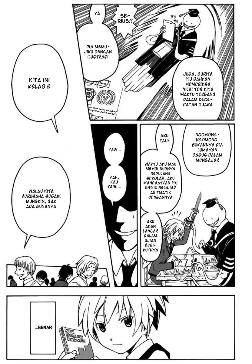 Assassination Classroom Chapter 1