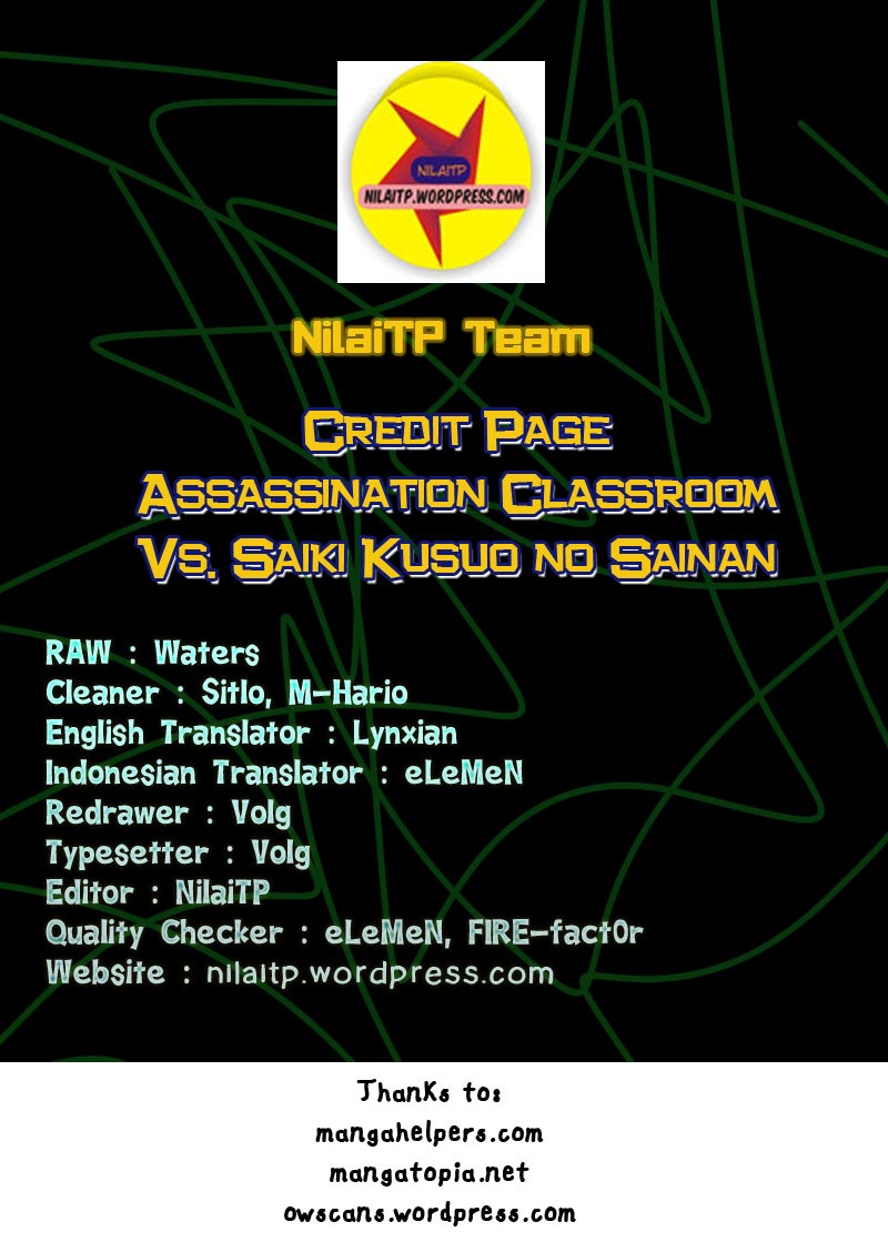 Assassination Classroom Chapter 15