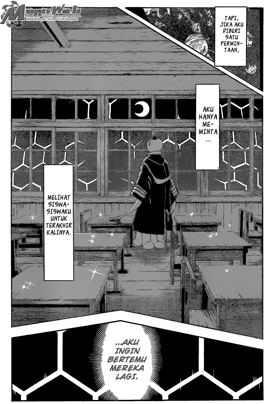 Assassination Classroom Chapter 167