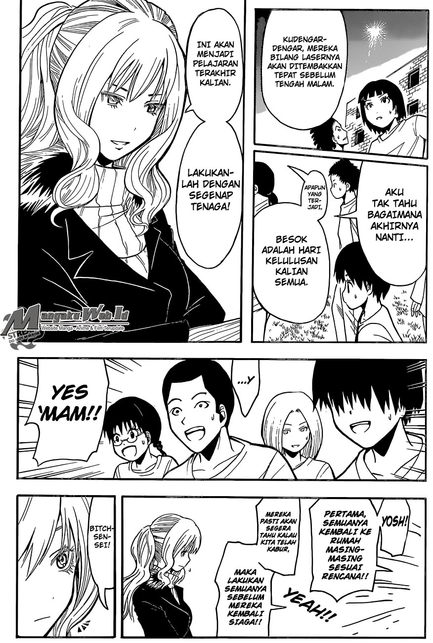 Assassination Classroom Chapter 167