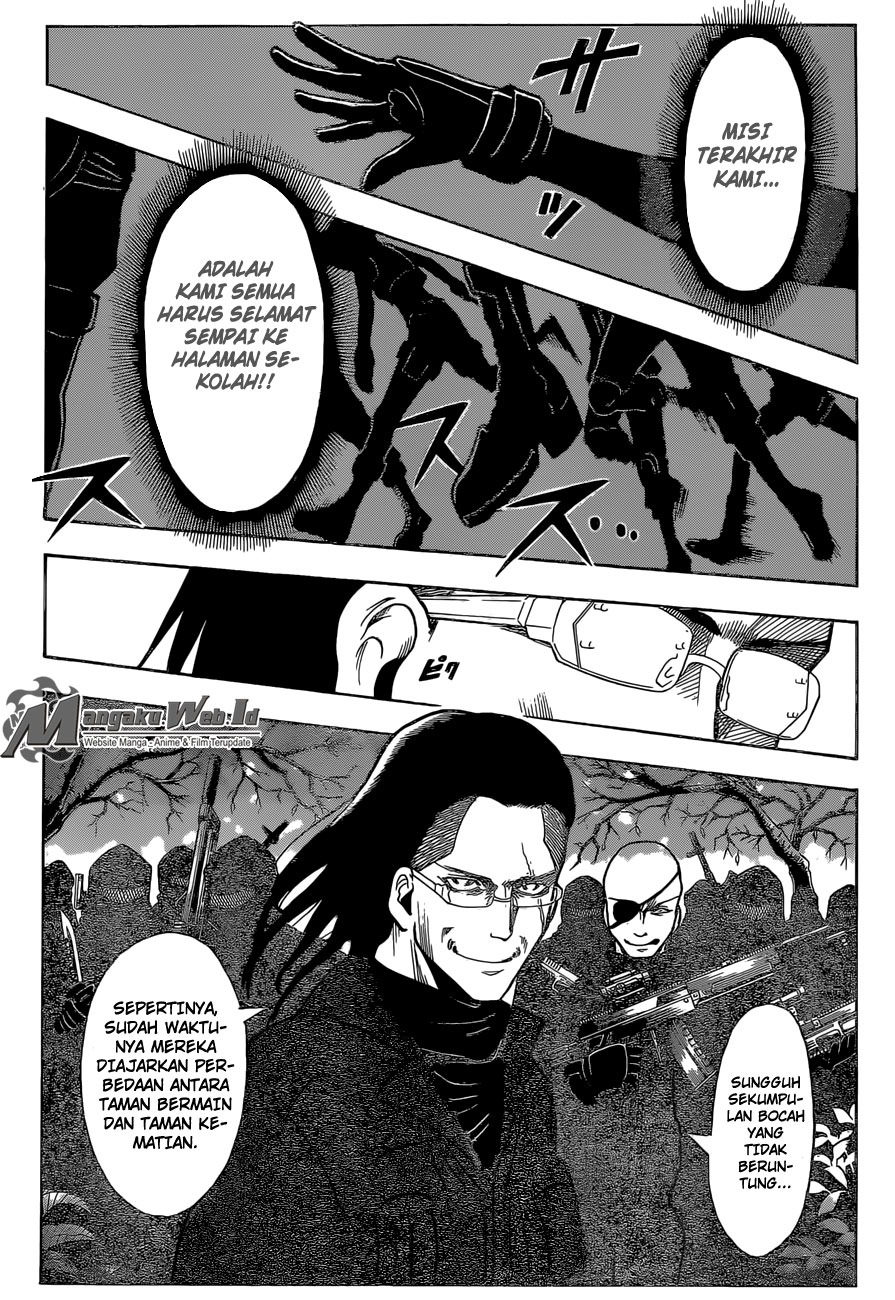 Assassination Classroom Chapter 167