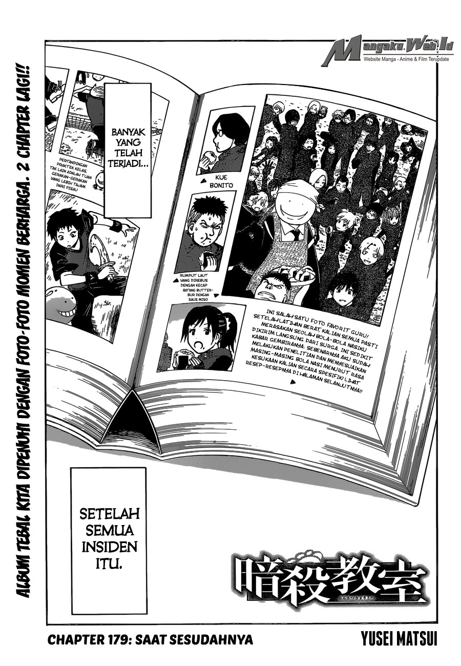 Assassination Classroom Chapter 179