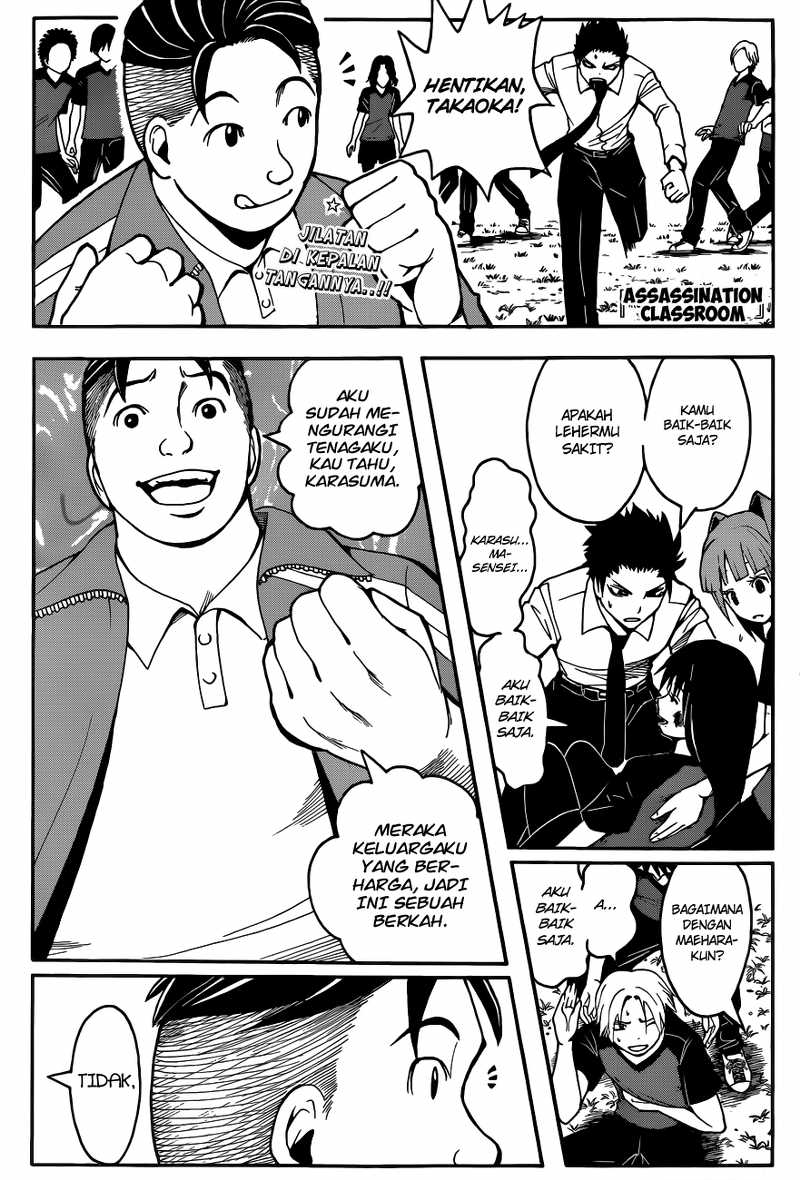 Assassination Classroom chapter 40