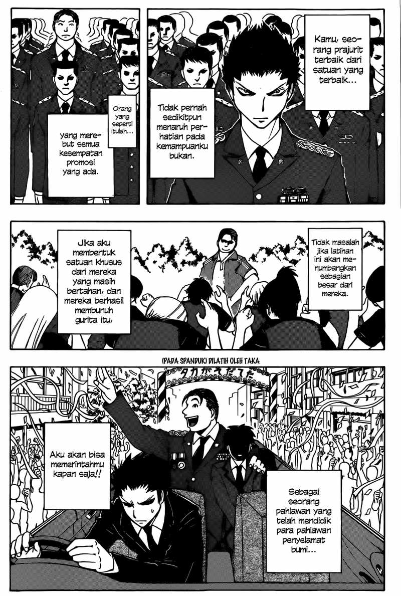 Assassination Classroom chapter 40
