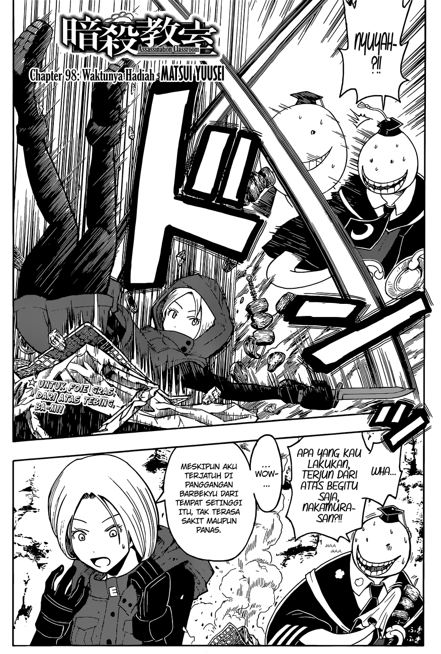 Assassination Classroom Chapter 97