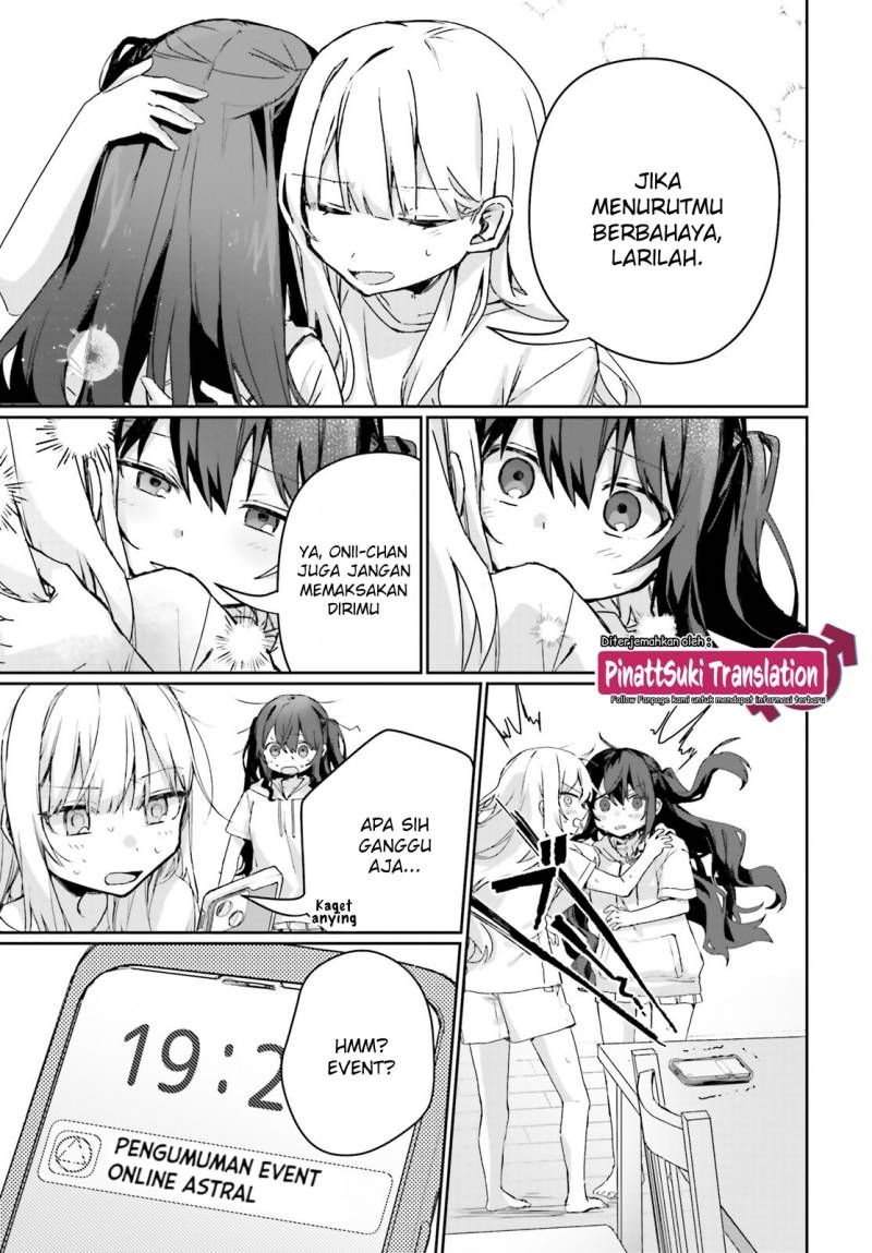 Astral Online – Maou no Noroi de Saikyou Bishoujo ni natta Ore, Saijaku Shoku da ga Cheat Skill de Chou Seichou shite Musou suru chapter 10