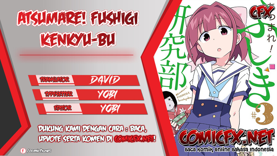 Atsumare! Fushigi Kenkyuubu Chapter 50 Bahasa Indonesia