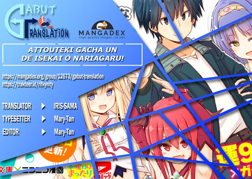 Attouteki Gacha Un De Isekai O Nariagaru! Chapter 08 Bahasa Indonesia