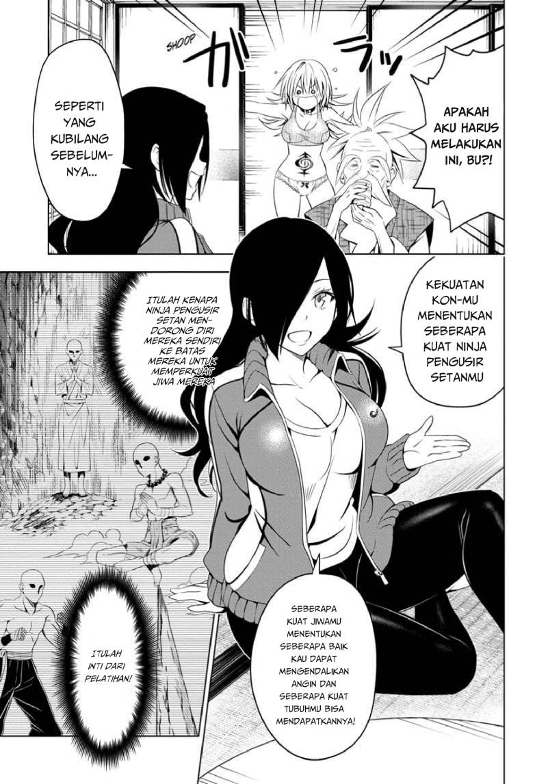 Ayakashi Triangle Chapter 44 Bahasa Indonesia