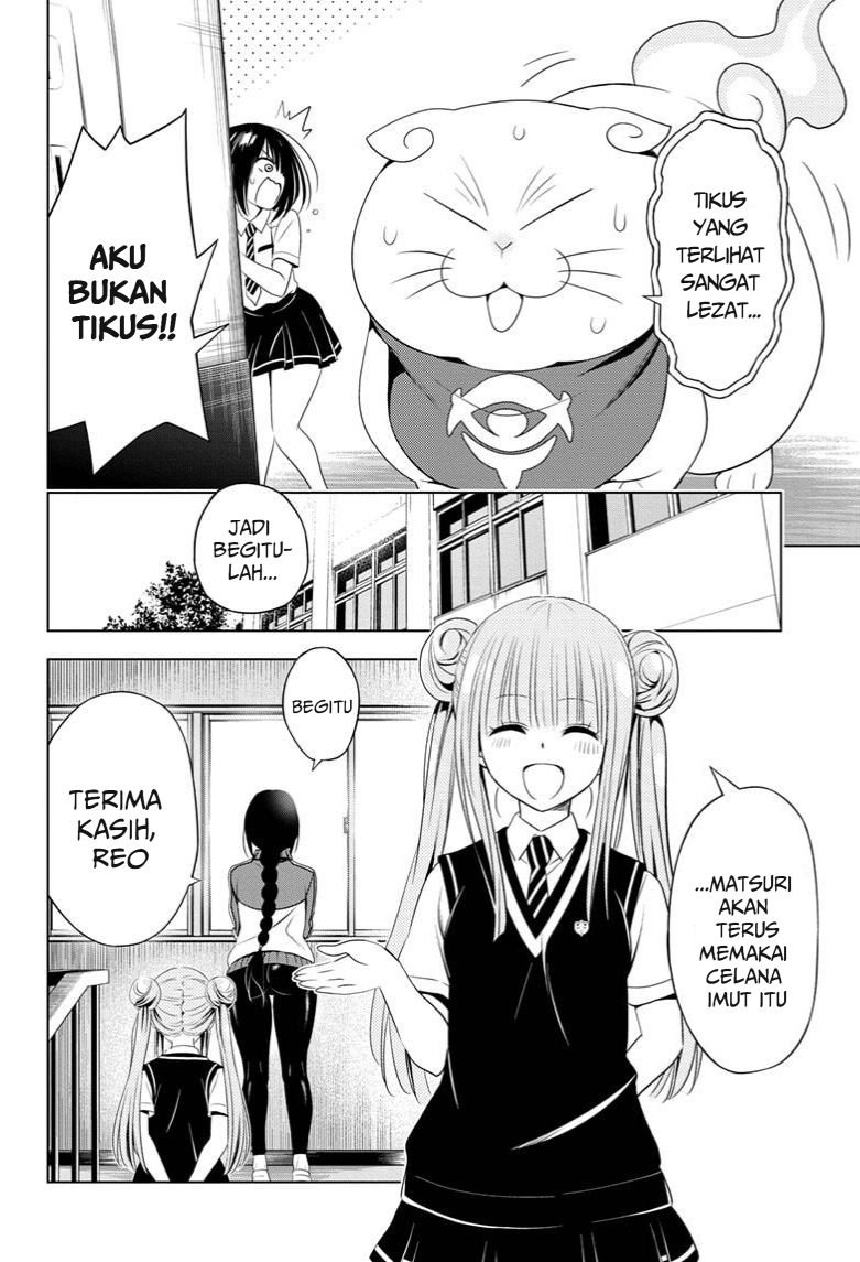 Ayakashi Triangle Chapter 44 Bahasa Indonesia