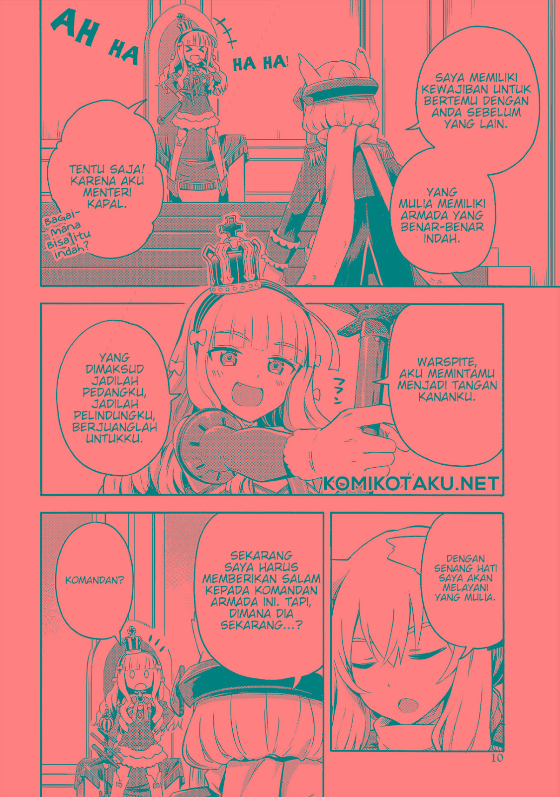 Azur Lane: Queen’s Orders chapter 1