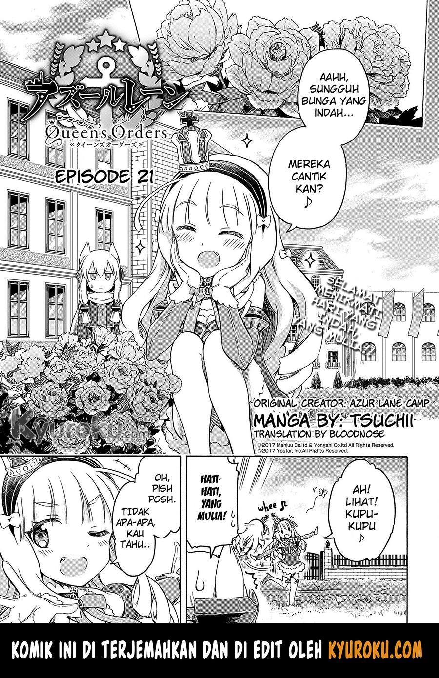 Azur Lane: Queen’s Orders chapter 21