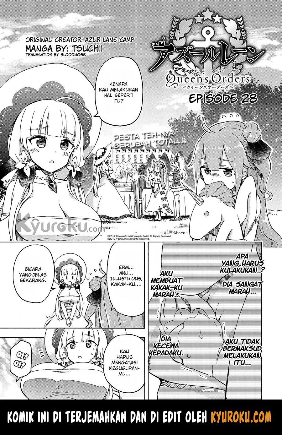 Azur Lane: Queen’s Orders chapter 28