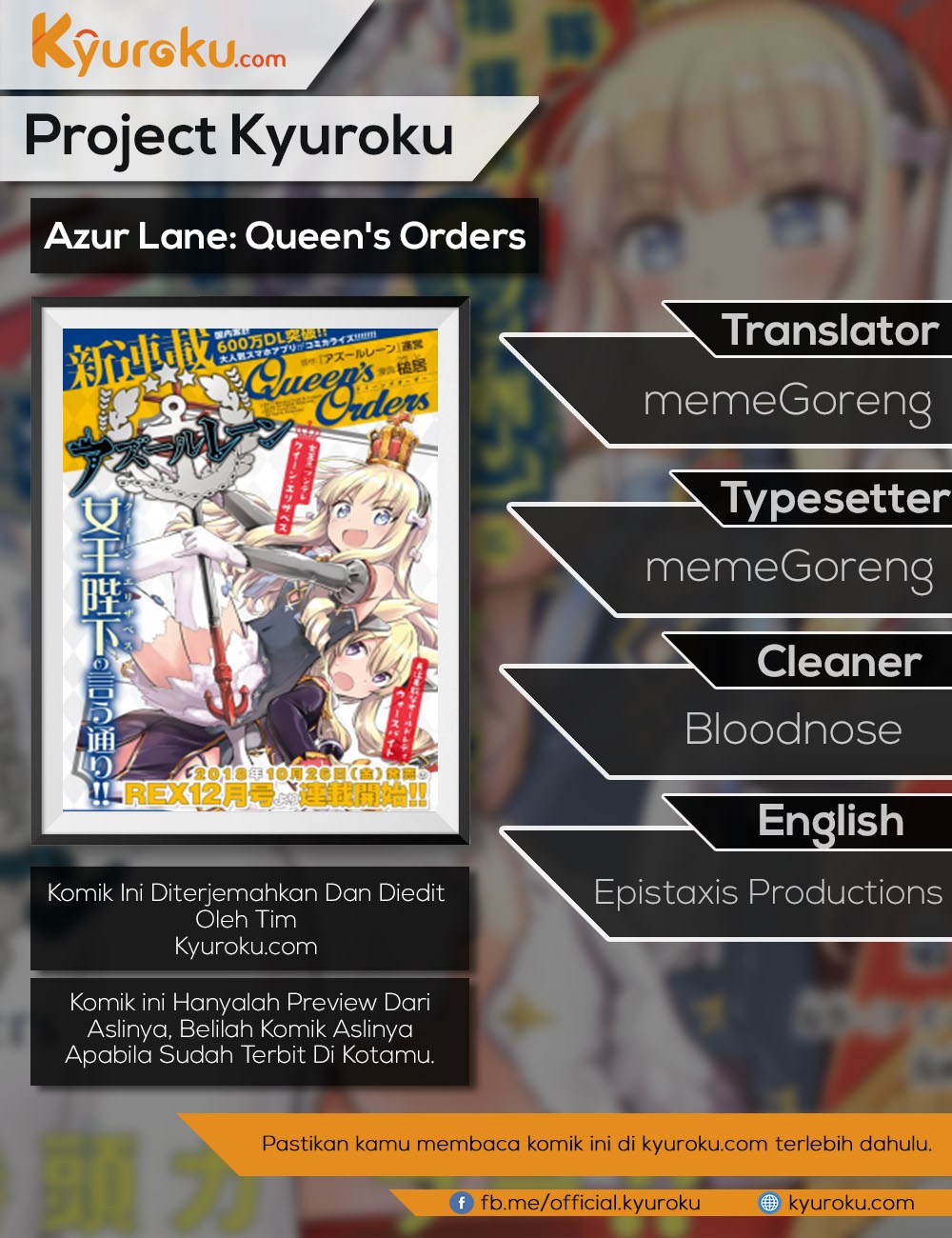 Azur Lane: Queen’s Orders Chapter 31 Bahasa Indonesia