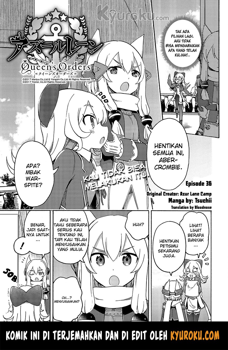 Azur Lane: Queen’s Orders chapter 36