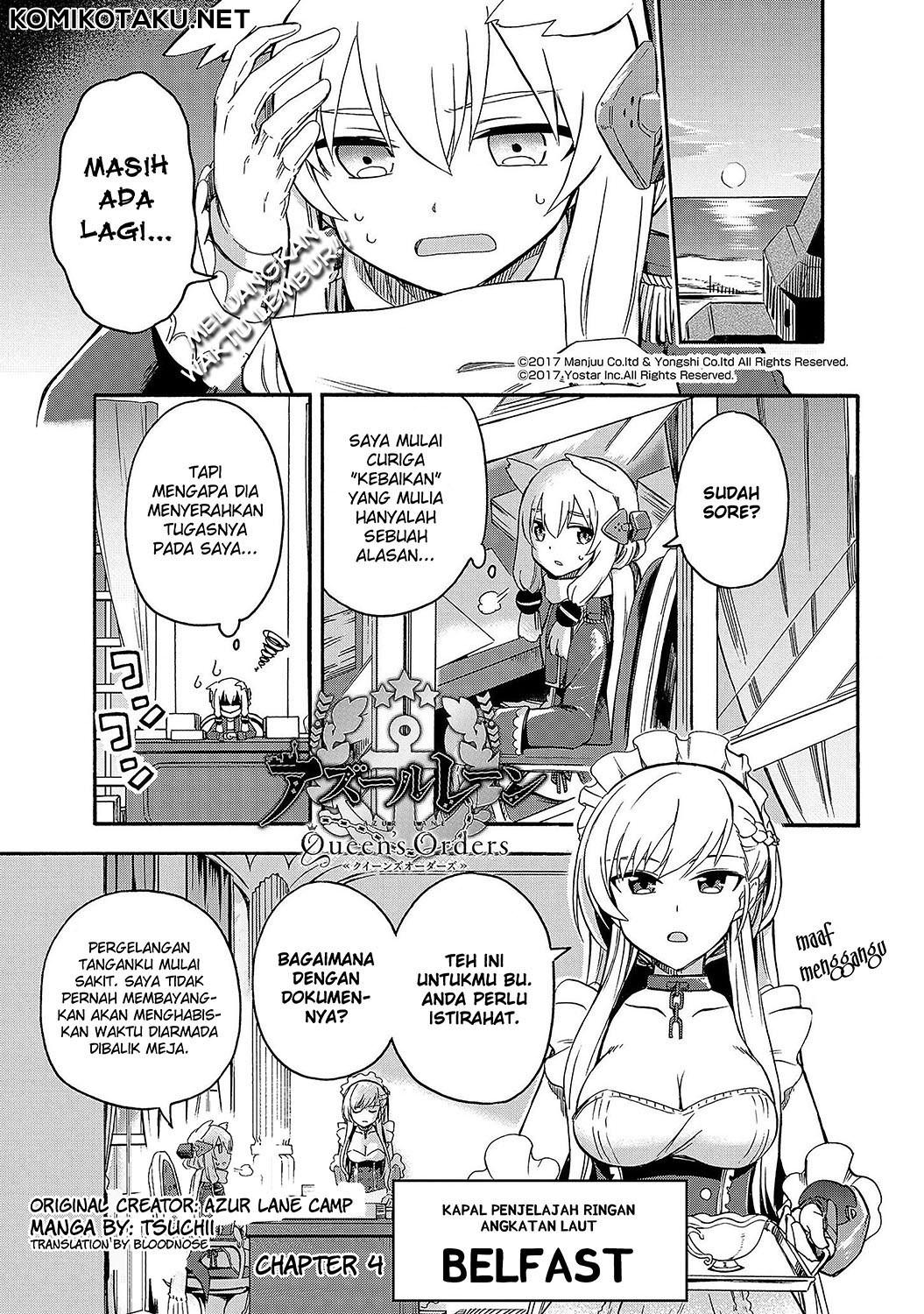 Azur Lane: Queen’s Orders chapter 4