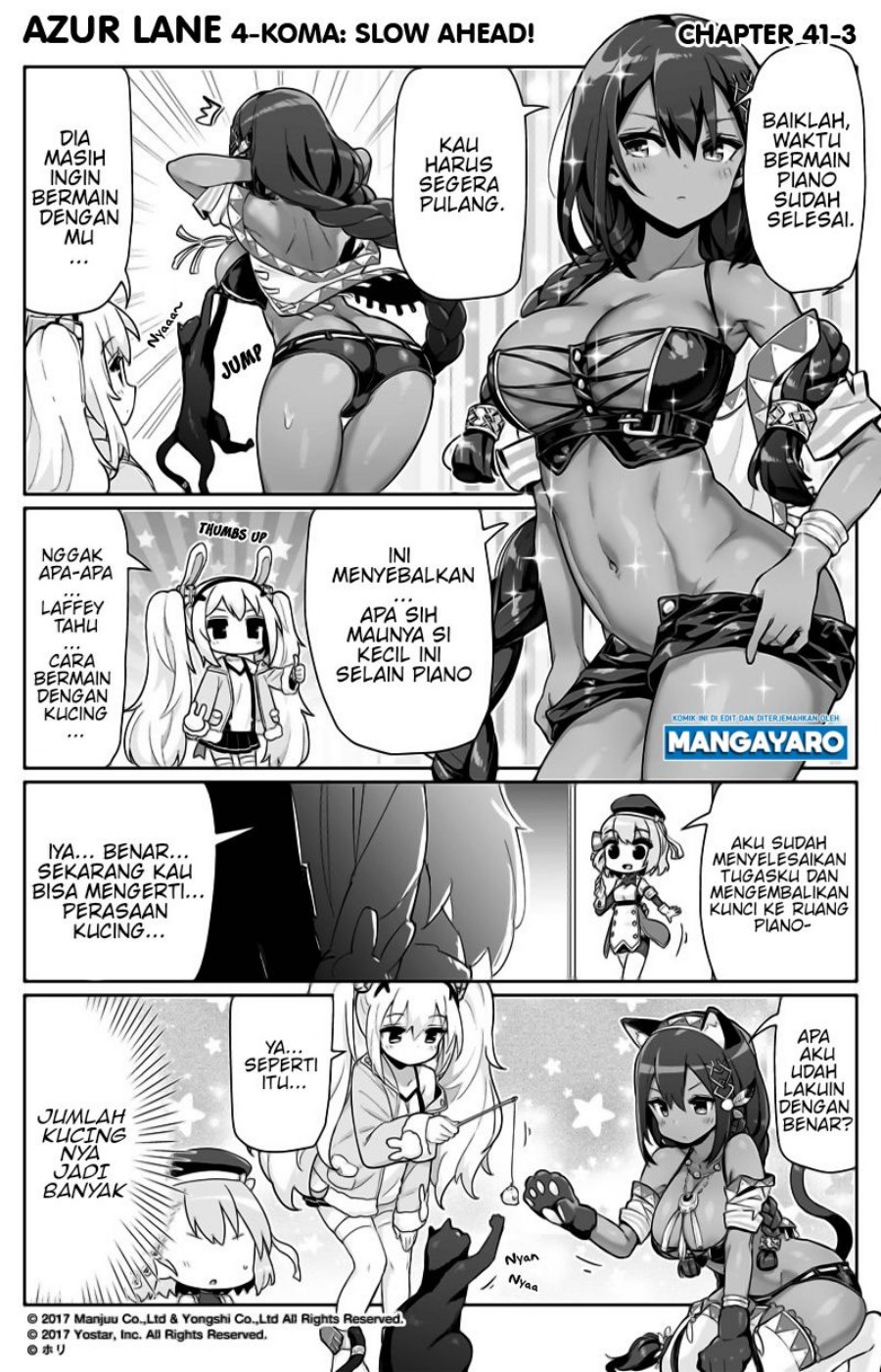 Azur Lane 4-koma: Slow Ahead Chapter 41-42 Bahasa Indonesia